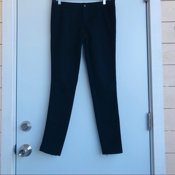 See By Chloe Black Skinny Trousers w/ Zippers - Picture 2 of 12
